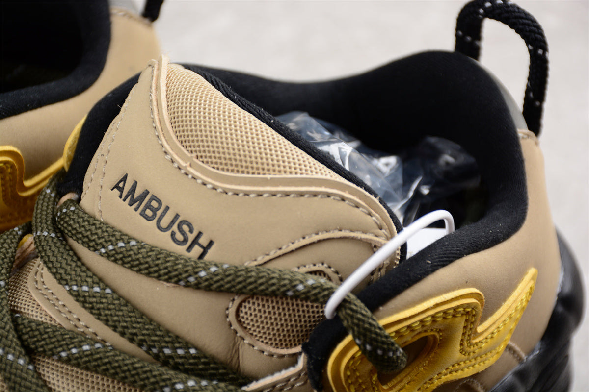 Ambush x Nike Air More Uptempo Low "Limestone"