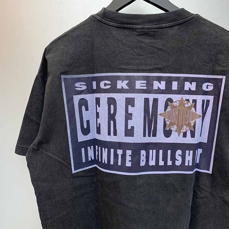 SAINT MICHAEL Vintage T-shirt DENIM TEARS Loose Short Sleeve