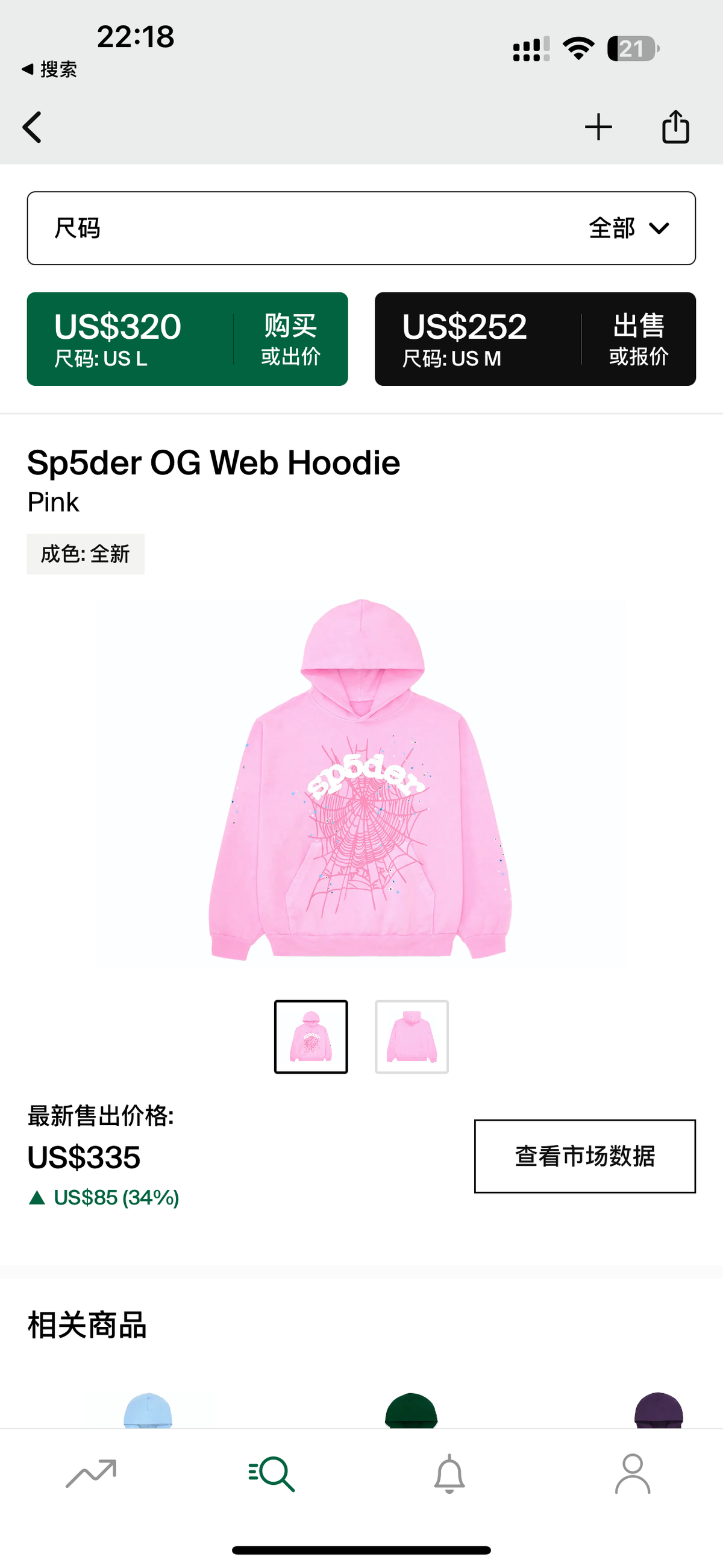 Sp5der Hoodie