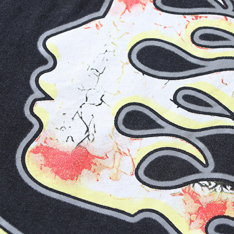 Hellstar T-shirt Summer, Loose Short Sleeve T-shirt