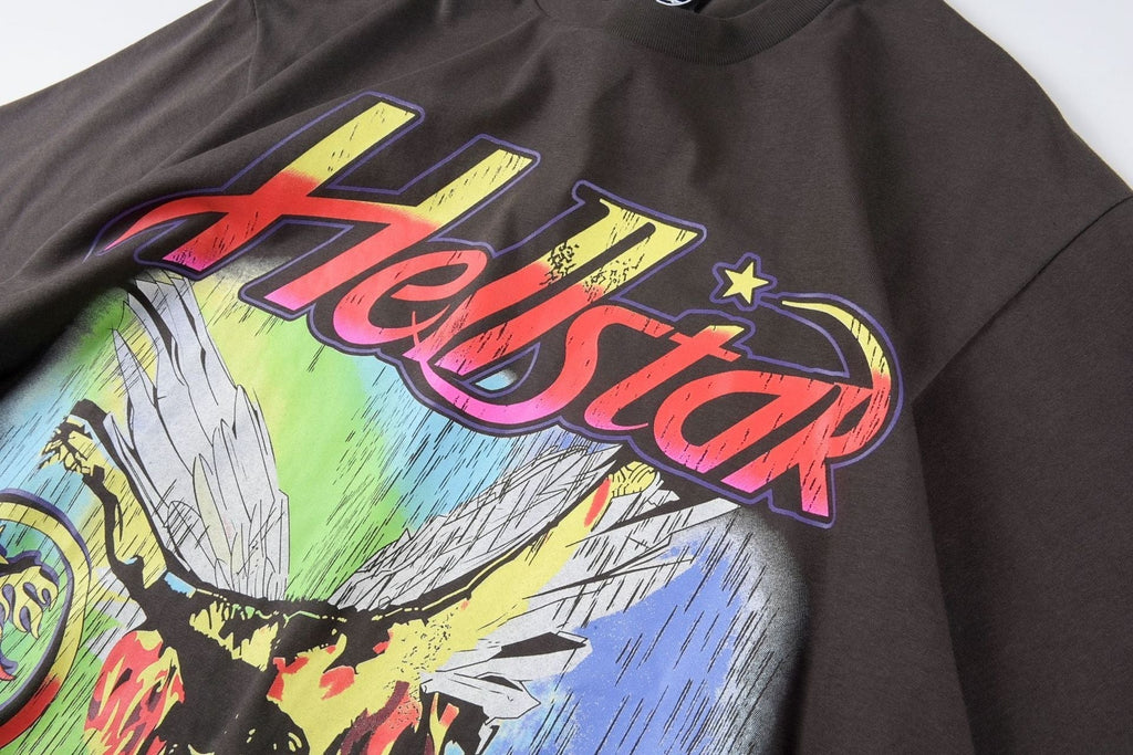 Hellstar T-shirt Pure Cotton Angel Print