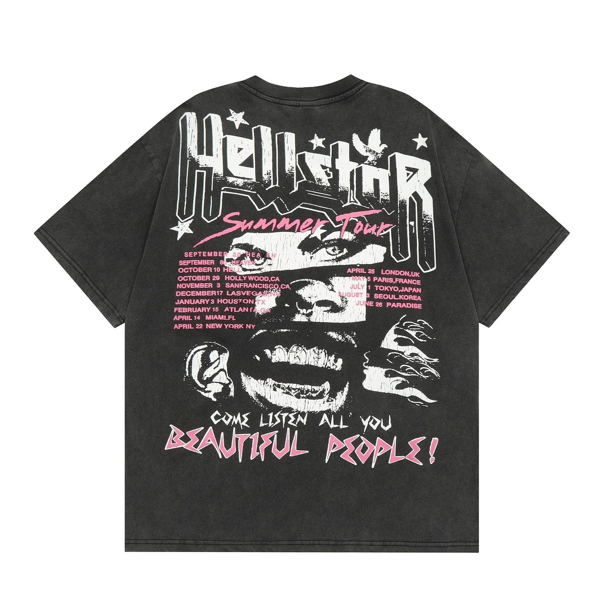 Hellstar T-shirt Creative Cartoon Portrait Printing