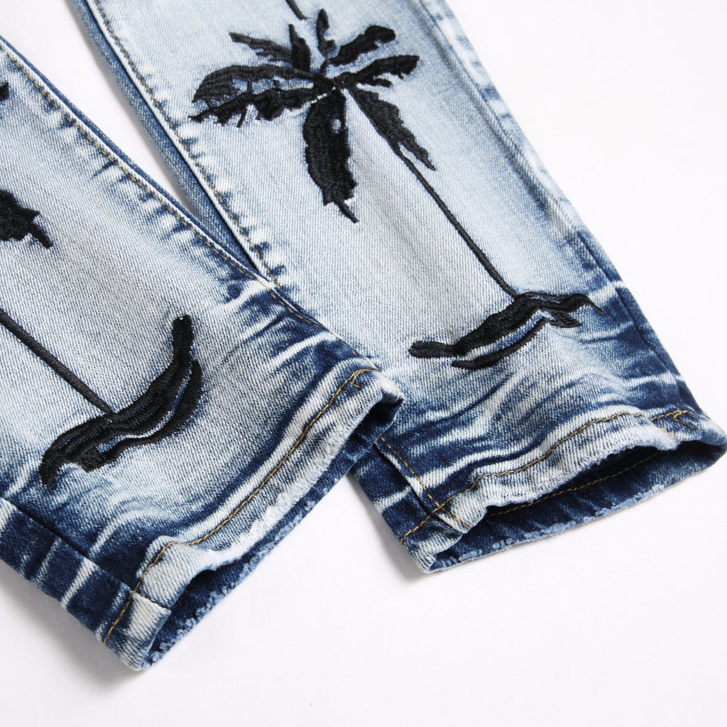 Amiri Jeans Ripped Stretch Jeans