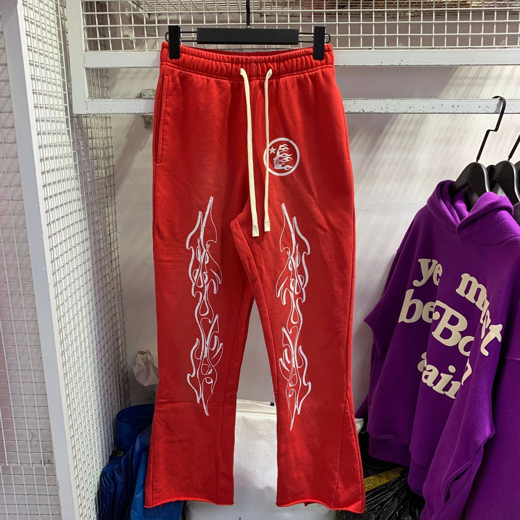 Hellstar Hoodie & Pants Wash Water Make Old Sweater