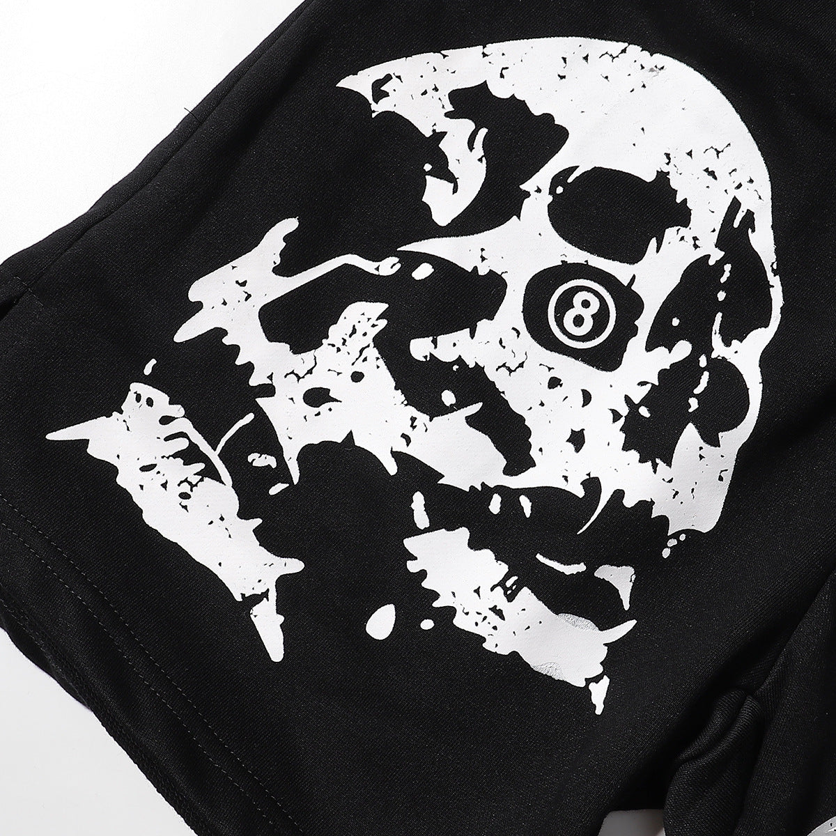 Hellstar Shorts2024 Summer Skull Loose Shorts