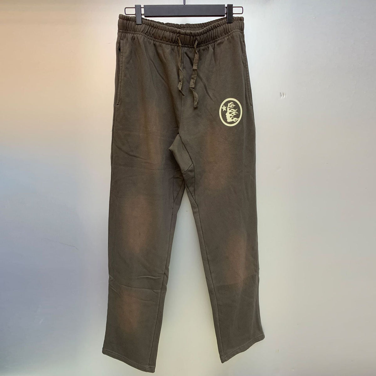 Hellstar Hoodie & Pants Wash Water Make Old Sweater