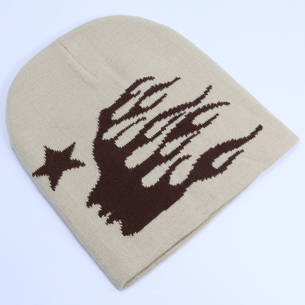 HellStar Hat Knitted Hat Cold Hat Cool Boy