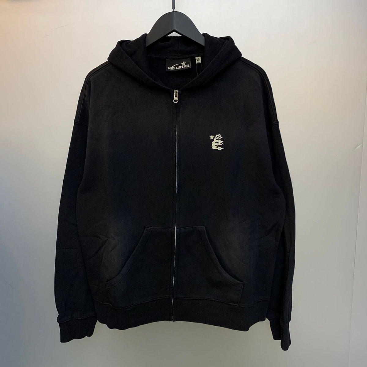 Hellstar Hoodie & Pants Wash Water Make Old Sweater