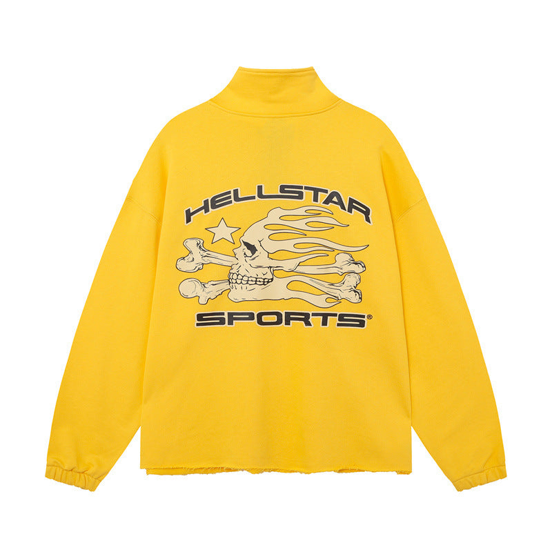 Hellstar Hoodie & Pants2 Loose Hoodie Sweater Casual Pants