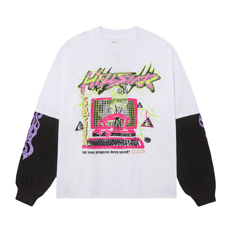 Hellstar Hoodie & Pants2 Loose Hoodie Sweater Casual Pants