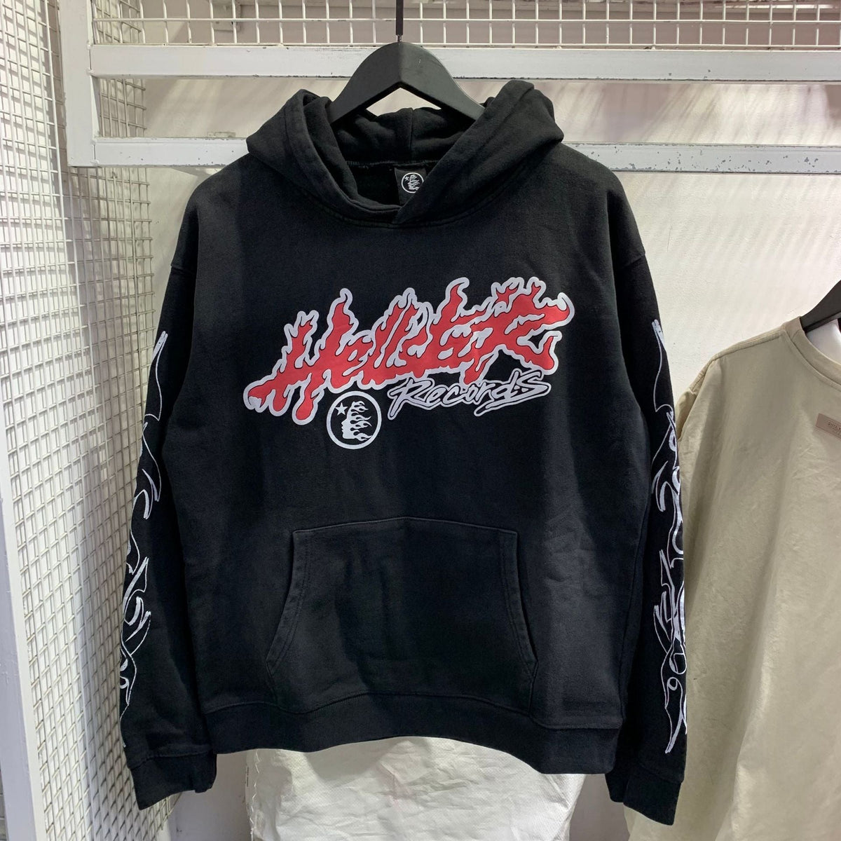 Hellstar Hoodie & Pants Wash Water Make Old Sweater