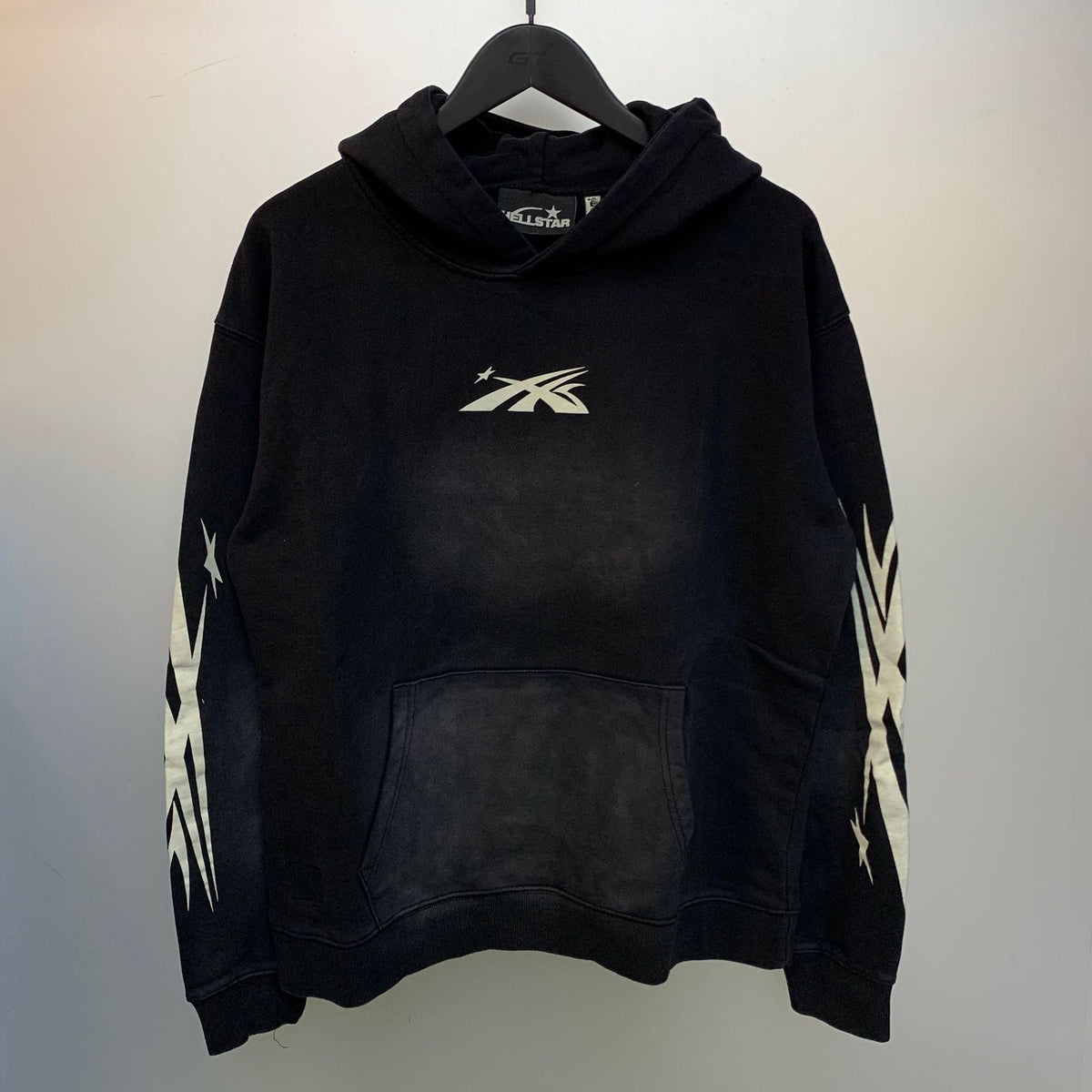 Hellstar Hoodie & Pants Wash Water Make Old Sweater