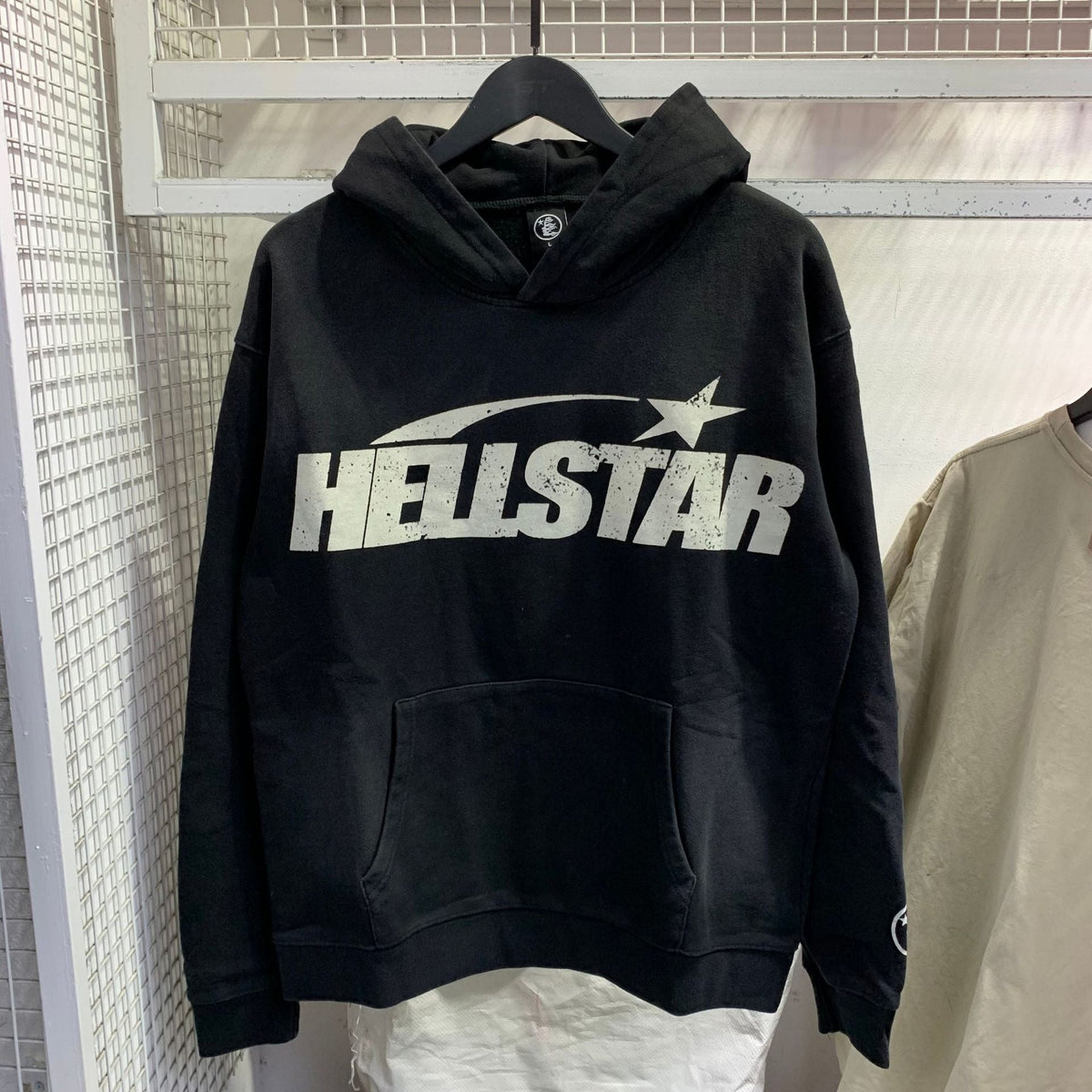 Hellstar Hoodie & Pants Wash Water Make Old Sweater