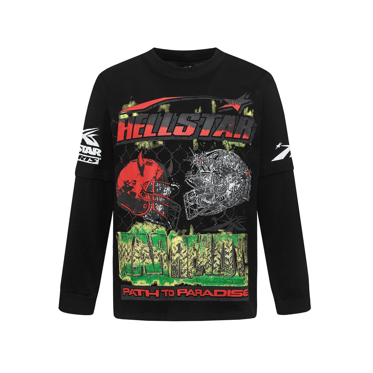 Hellstar Long Sleeve Shirt Autumn Men's Pullover