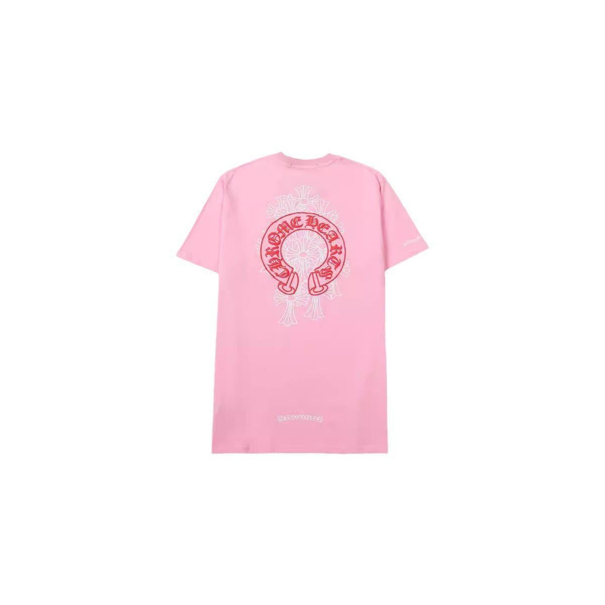 CHH Chrome Heart T Shirts Horseshoe Stacked Cross Short Sleeve T-Shirt