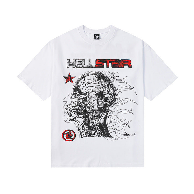 Hellstar T-shirt Men's and Women's Street Fashion Summer
