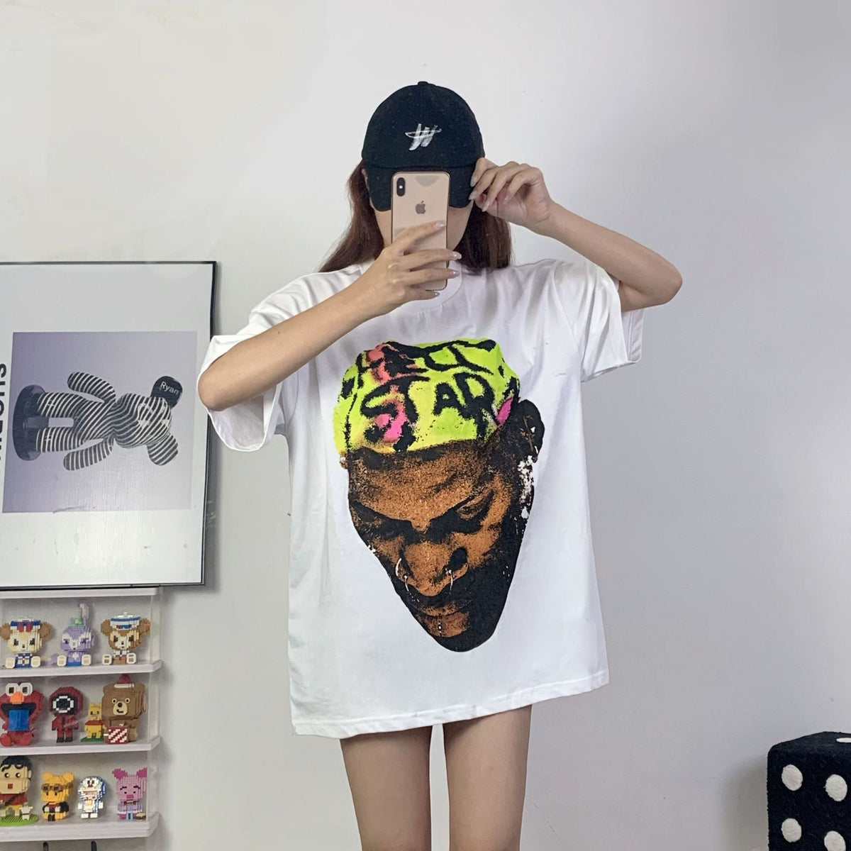 Hellstar T-shirt Rod-Man Casual Loose