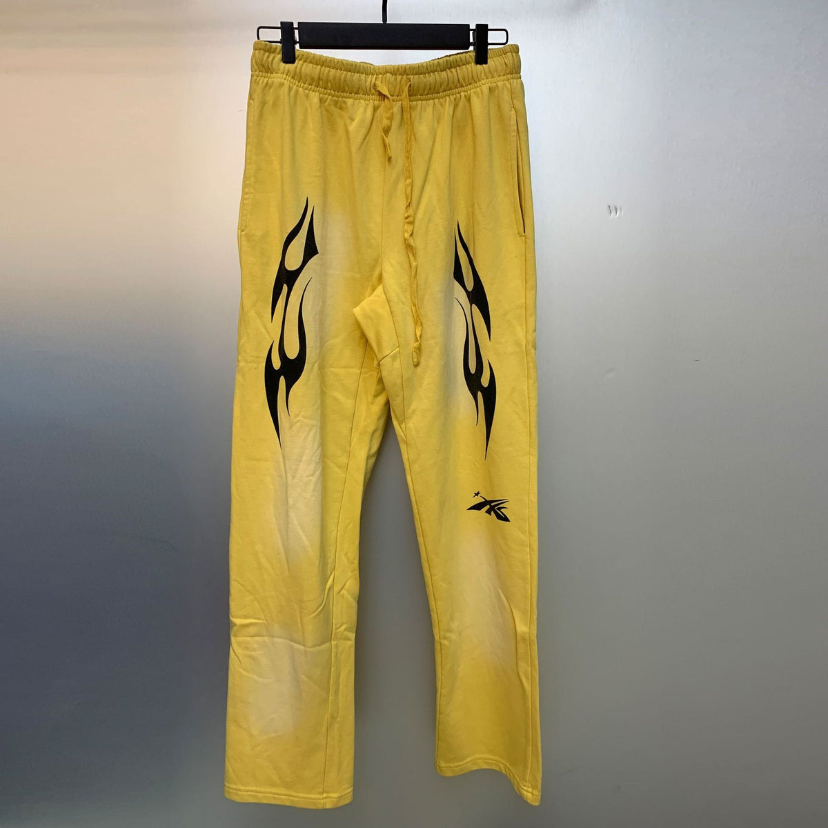 Hellstar Hoodie & Pants Wash Water Make Old Sweater