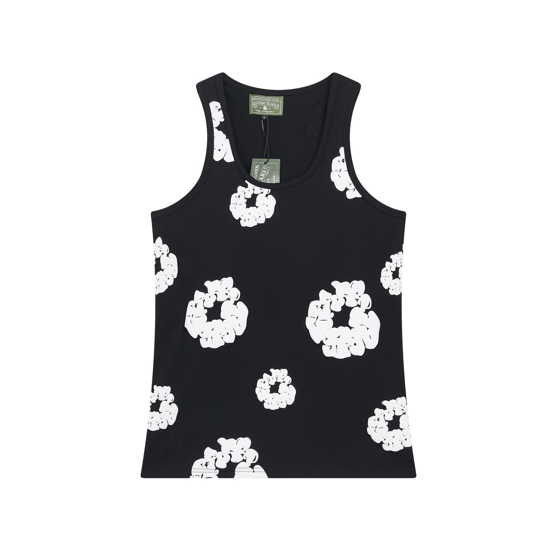 Denim Tears Vest Foam Printed Casual Sports Vest