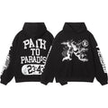 Hellstar Hoodie Letter Print Male Female Casual