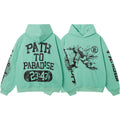 Hellstar Hoodie Letter Print Male Female Casual