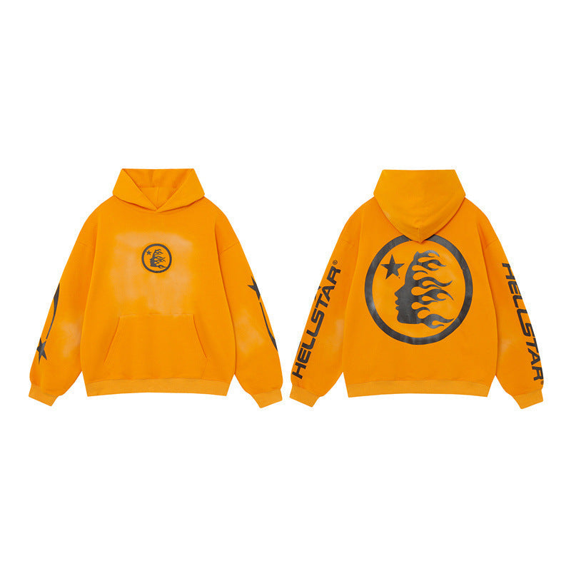 Hellstar Hoodie & Pants2 Loose Hoodie Sweater Casual Pants