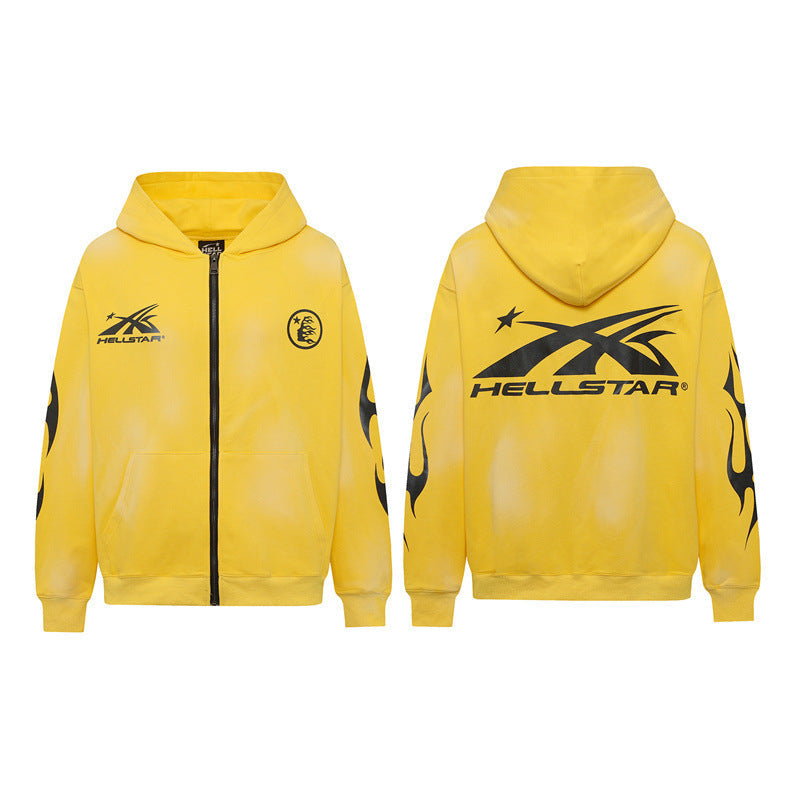 Hellstar Hoodie & Pants2 Loose Hoodie Sweater Casual Pants