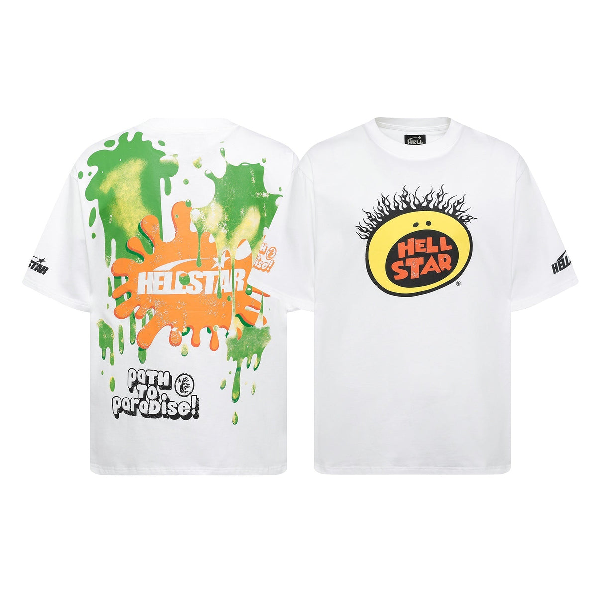 Hellstar T-shirt Fashion Summer Short Sleeve