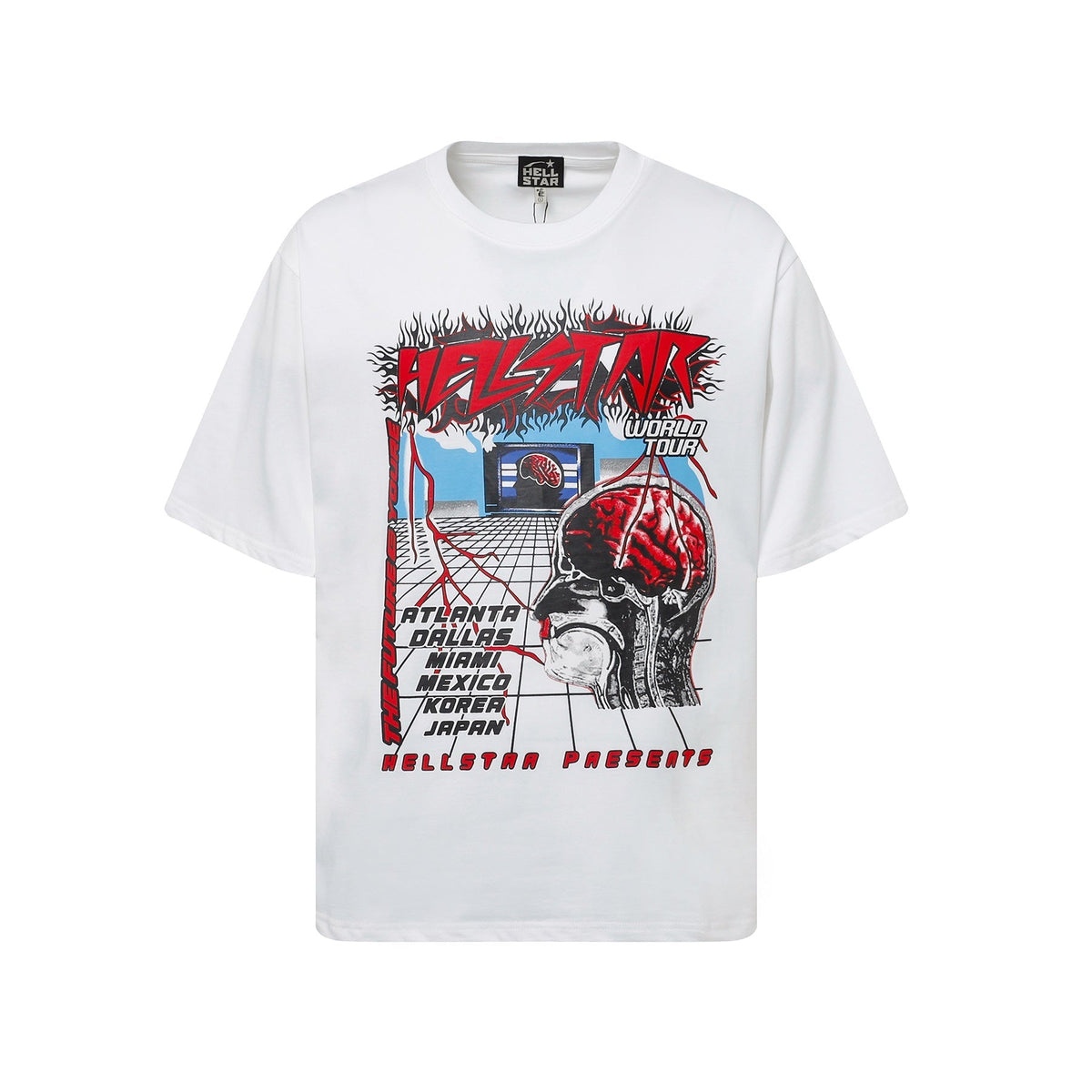 Hellstar T-shirt Summer Top Short Sleeve