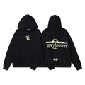Hellstar Hoodie gradual change color retro hooded sweater