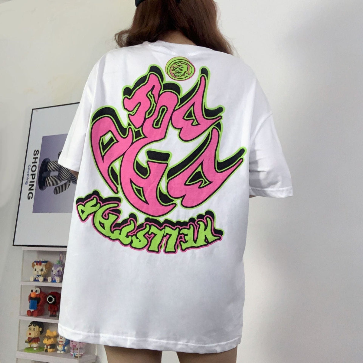 Hellstar T-shirt Rod-Man Casual Loose