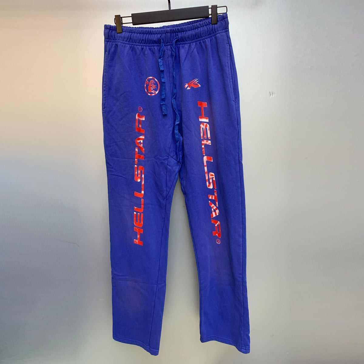 Hellstar Hoodie & Pants Wash Water Make Old Sweater