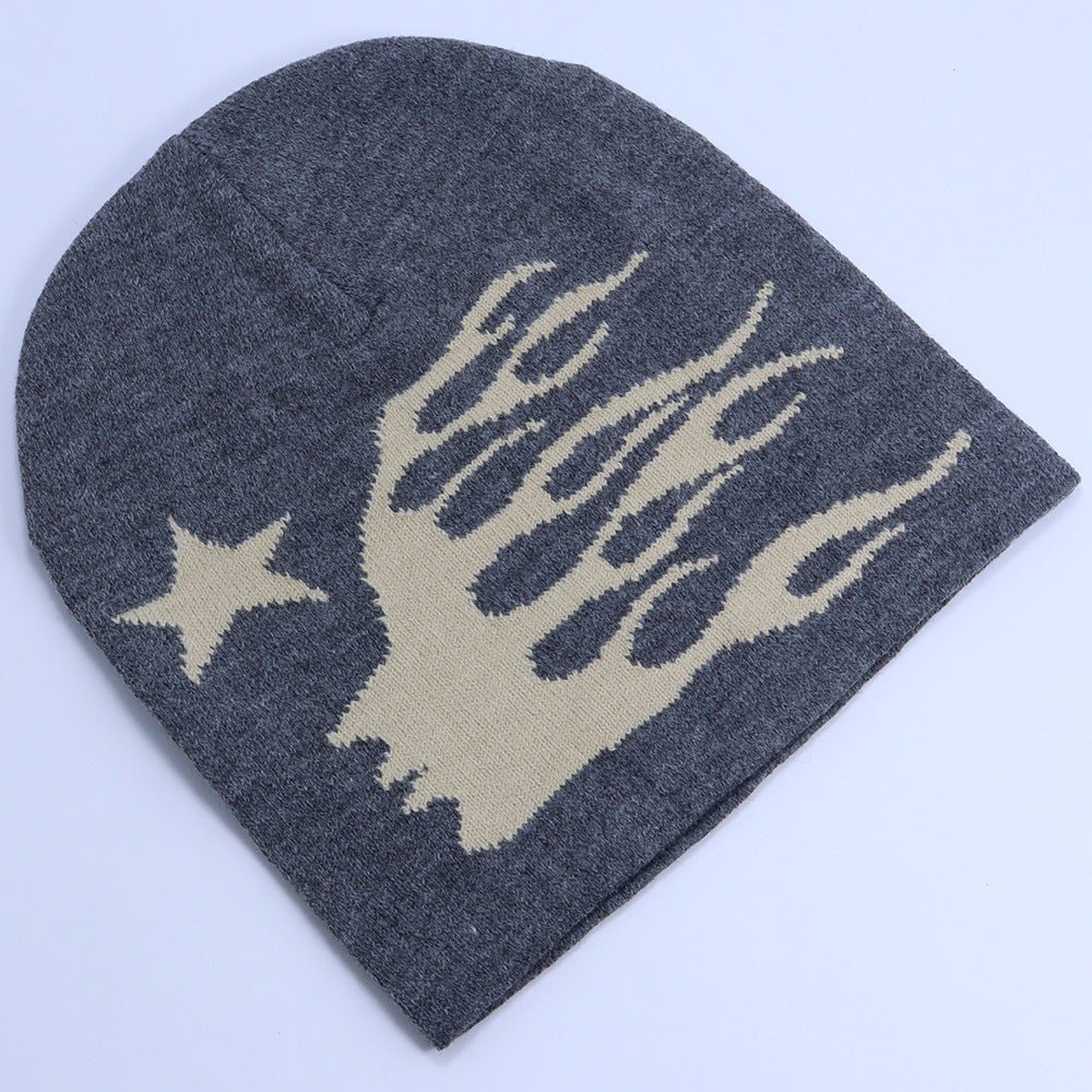 HellStar Hat Knitted Hat Cold Hat Cool Boy