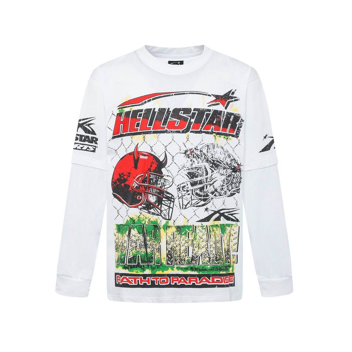 Hellstar Long Sleeve Shirt Autumn Men's Pullover