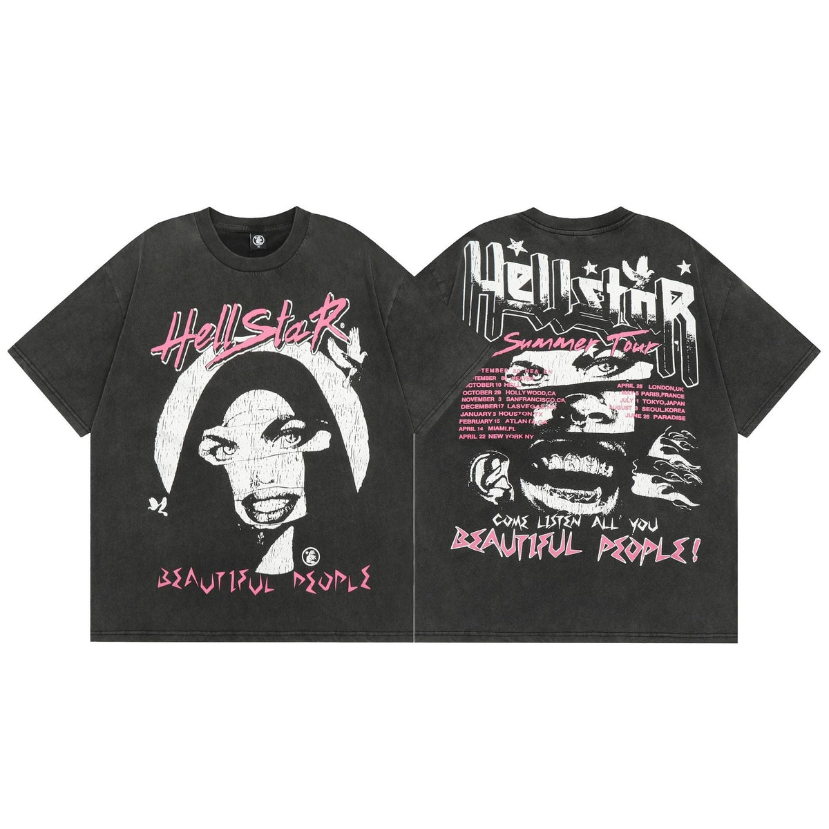 Hellstar T-shirt Creative Cartoon Portrait Printing