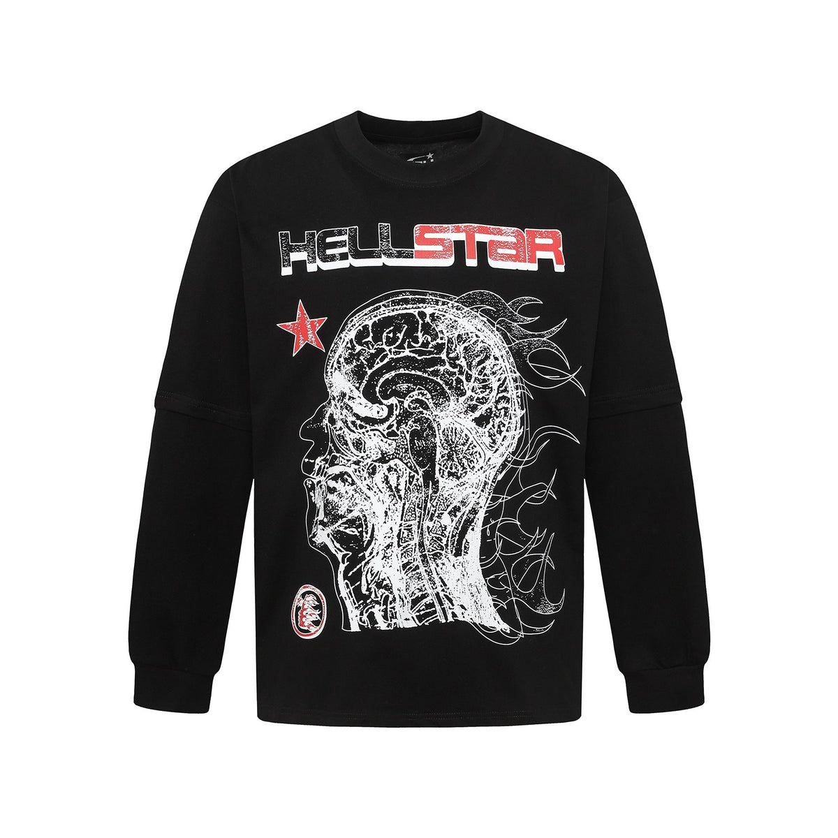 Hellstar Long Sleeve Shirt Autumn Men's Pullover