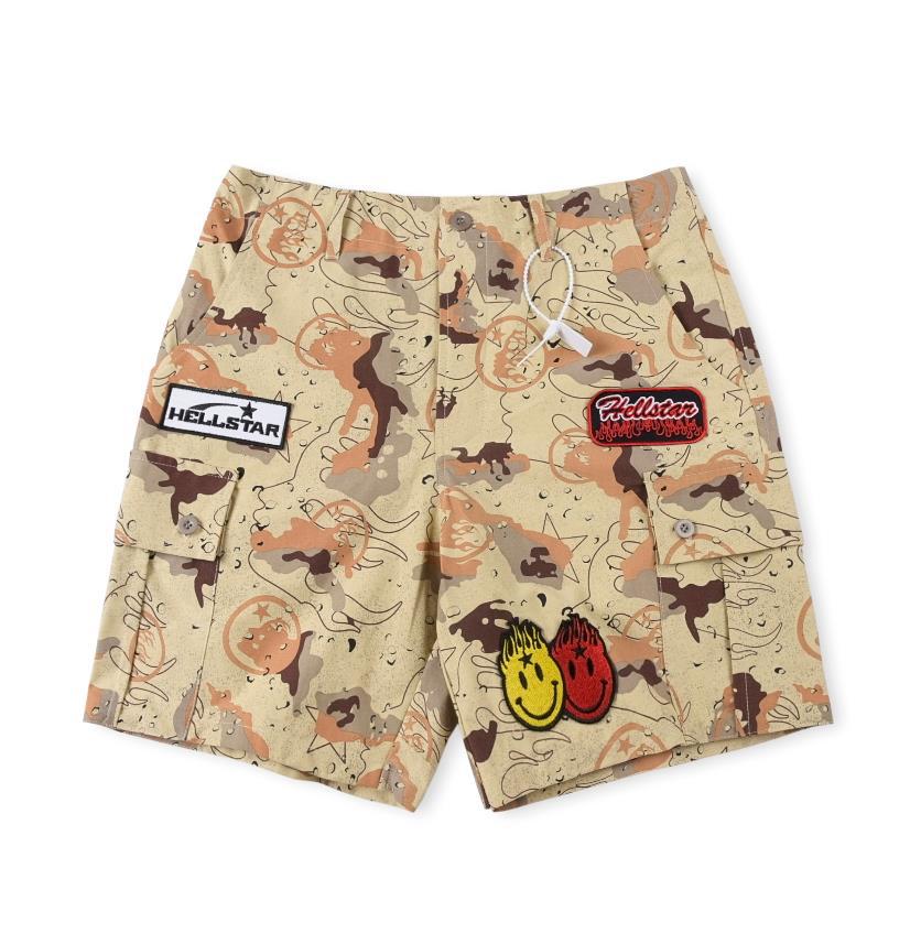 Hellstar Shorts Embroidered Sports Cargo Shorts