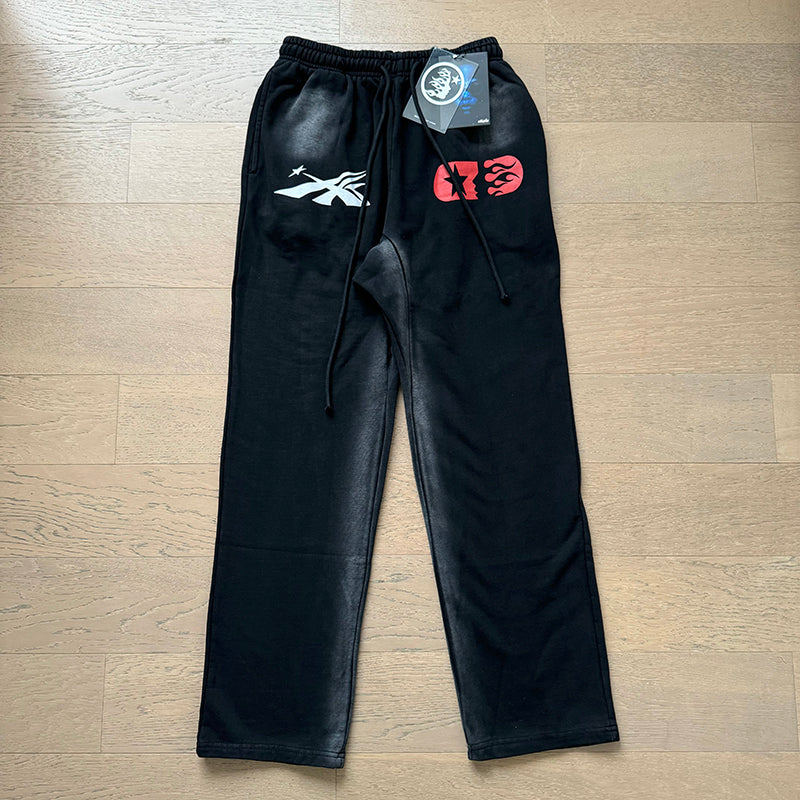 Hellstar Pants Retro Style High Street Trend