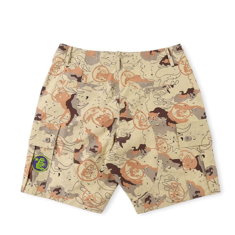 Hellstar Shorts Embroidered Sports Cargo Shorts