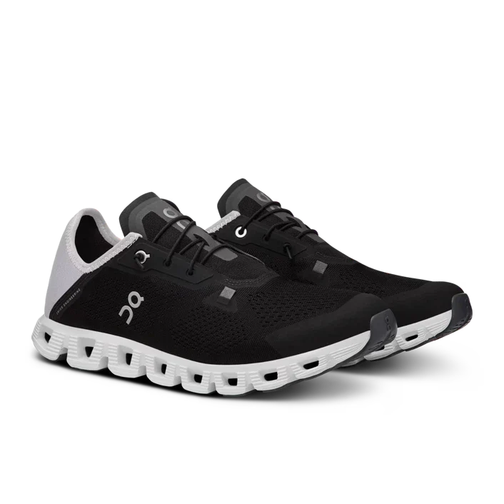 On Cloud 5 Coast Black Shadow Lifestyle Sneakers