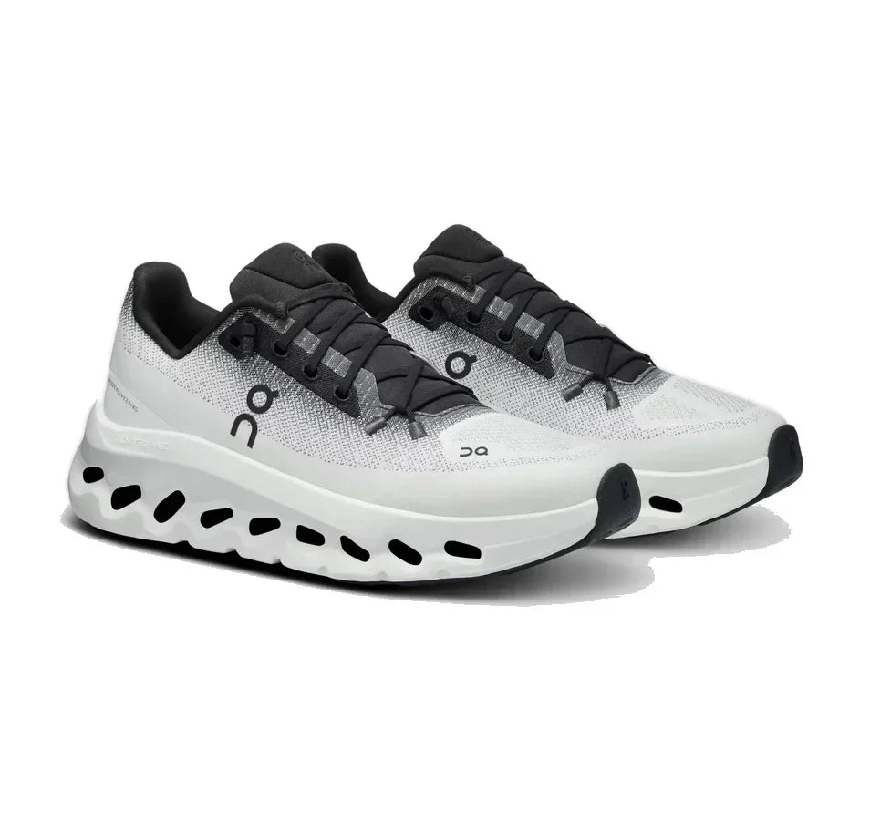 On Women's Cloudtilt Black/Ivory Lifestyle Sneakers